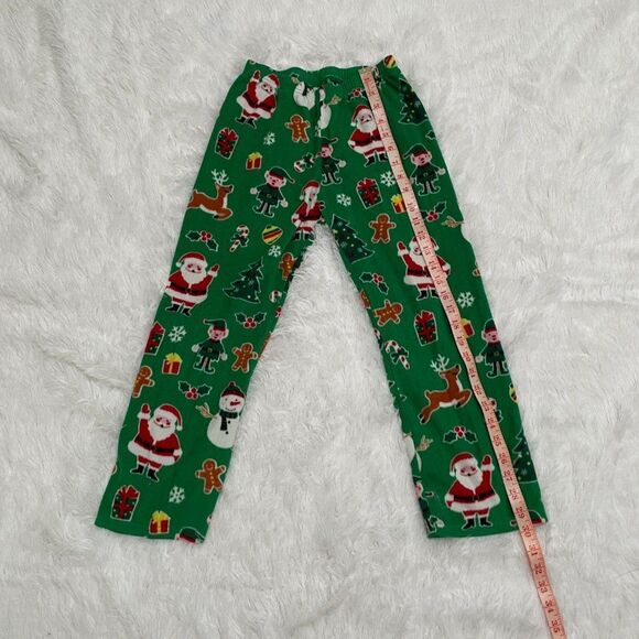 3/$12 The Children's Place Green Christmas Pants - Picture 3 of 9